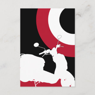 Mod Scooter RSVP Card