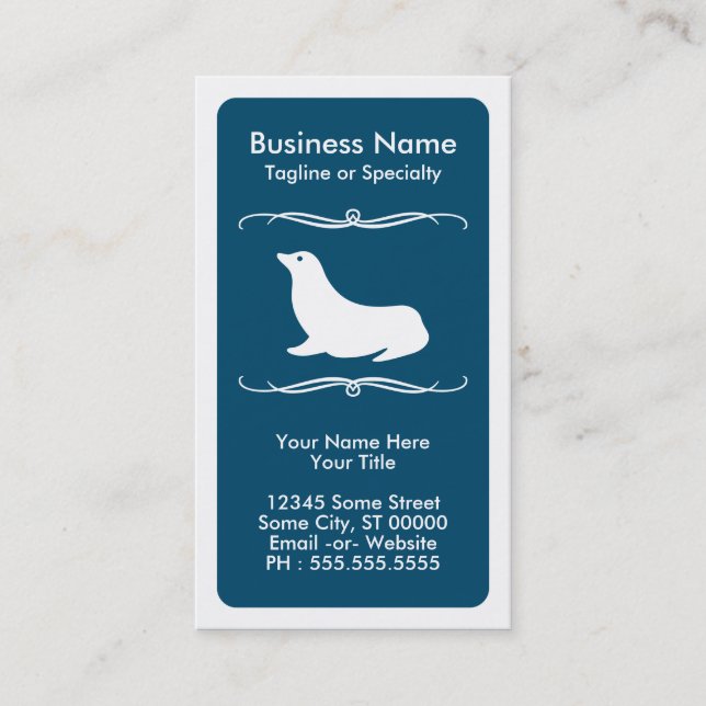 mod seal business card (Front)