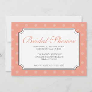 {mod squad} bridal shower invitation