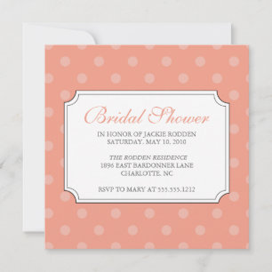 {mod squad} bridal shower invitation