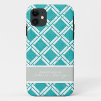 Mod Square Diagonal Trellis Pattern Personalized
