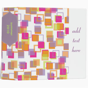 Mod squares binders, customizable background binder