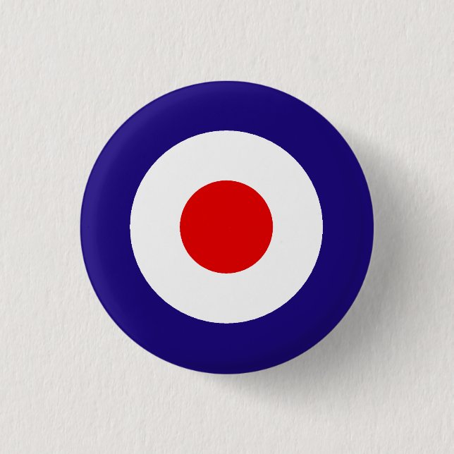 Mod Target 1 Inch Round Button (Front)