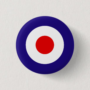 Mod Target 1 Inch Round Button