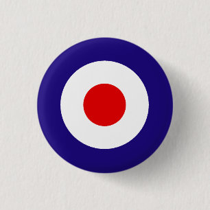 Mod Target 1 Inch Round Button