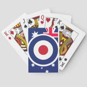 Mod Target Mods Australia Roundel Playing Cards