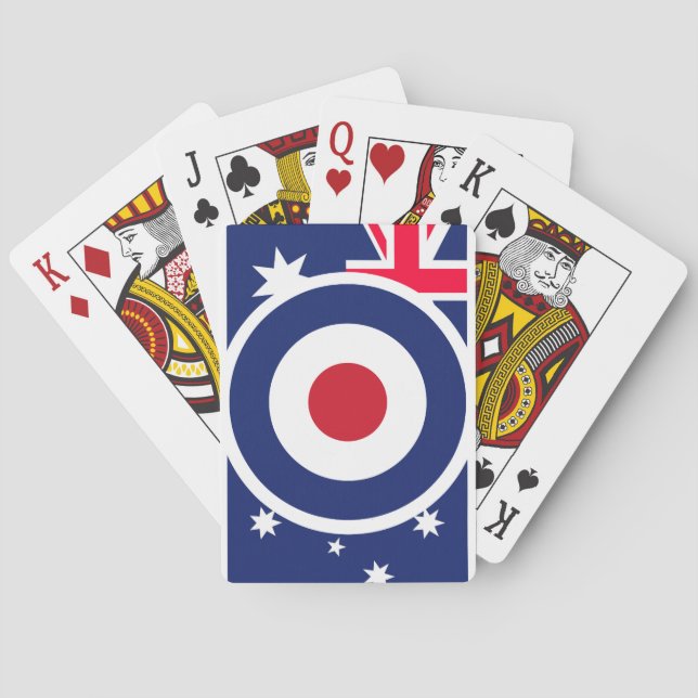Mod Target Mods Australia Roundel Playing Cards (Back)