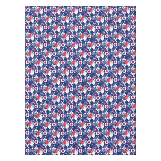 Mod Target Mods Australia Target Grunge Roundel Tablecloth (Front)