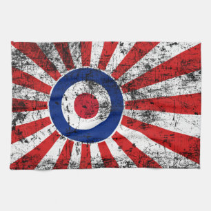 Mod Target Mods Sunburst Target Roundel Kitchen Towel