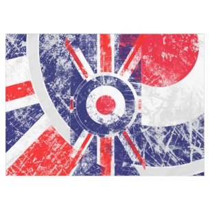 Mod Target Mods UK Target Grunge Roundel Tablecloth