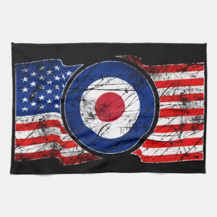 Mod Target Mods USA Target Roundel Kitchen Towel