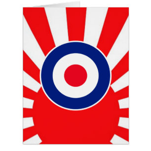 MOD Target Roundel on Burst Japan