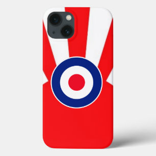 MOD Target Roundel on Sunburst iPhone 13 Case