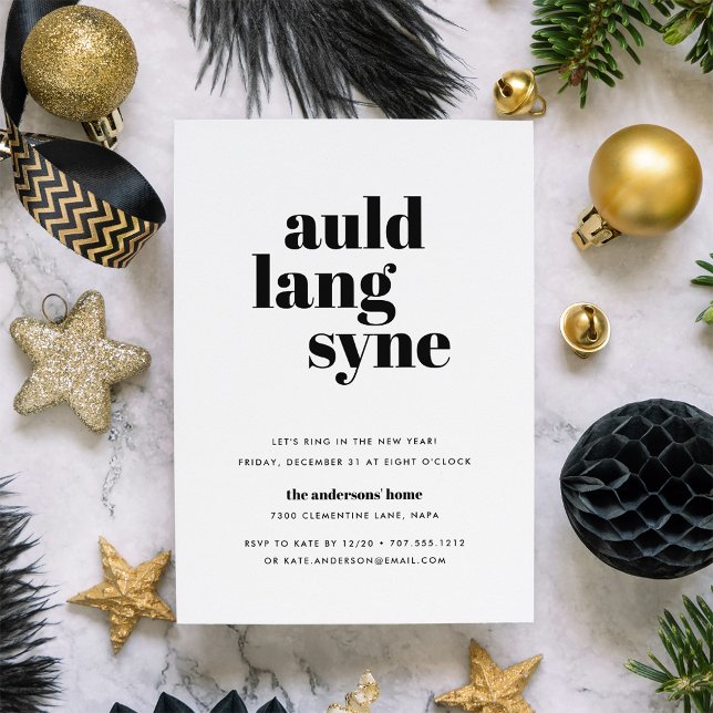 Mod Wish | Invitation du réveillon du Nouvel An (Créateur téléchargé)