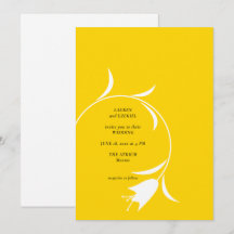MOD YELLOW TULIP WEDDING
