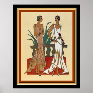 Mode Art déco 1925 Impression 16 x 20