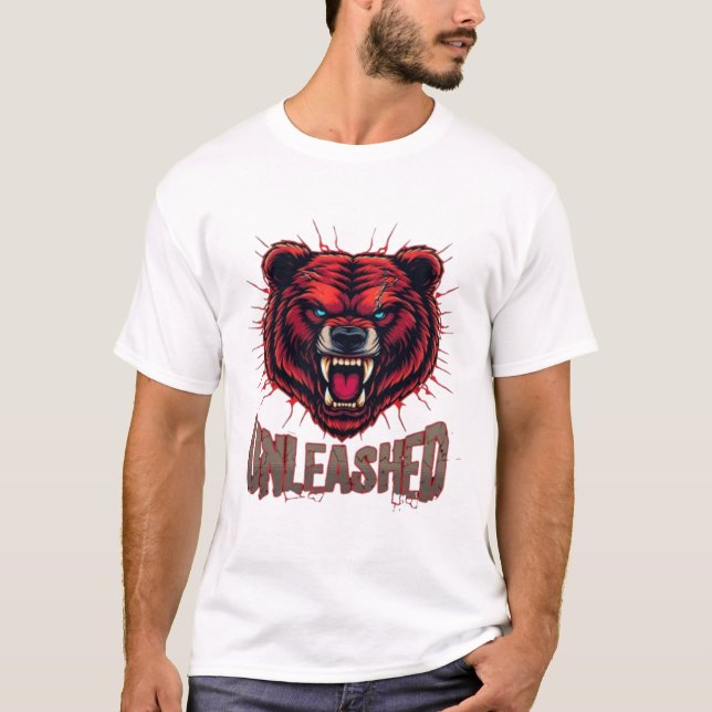 Mode Beast Gym Motivational T-Shirt Design (Devant)
