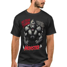 Mode Beast Gym Motivational T-Shirt Design