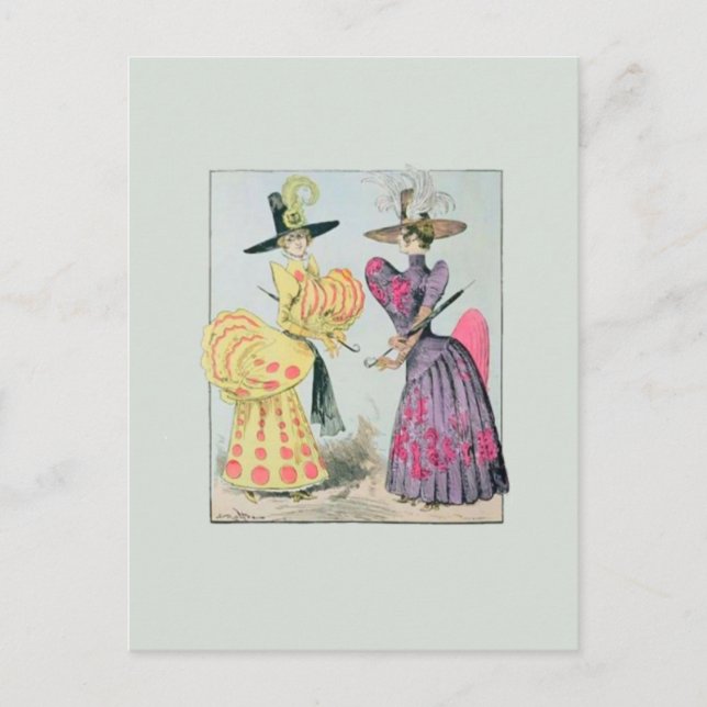 Mode Caricature ~ Carte postale / Invitations (Devant)