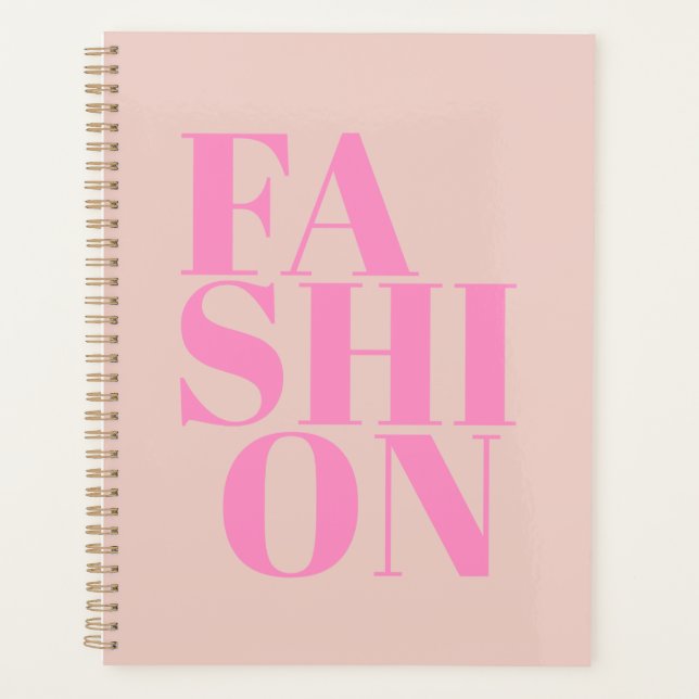 Mode d'impression Preppy Peach Peach Pink Typograp (Devant)