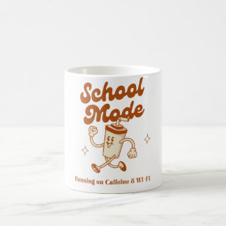 Mode école : Courir sur caféine et Wi-Fi - Mug