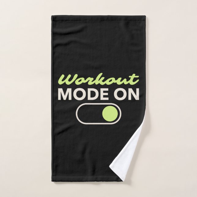 Mode entraînement activé : Commutateur de forme ph (Serviette à main)