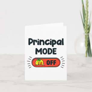 Mode Off Happy Last Day Of School Summer  Card