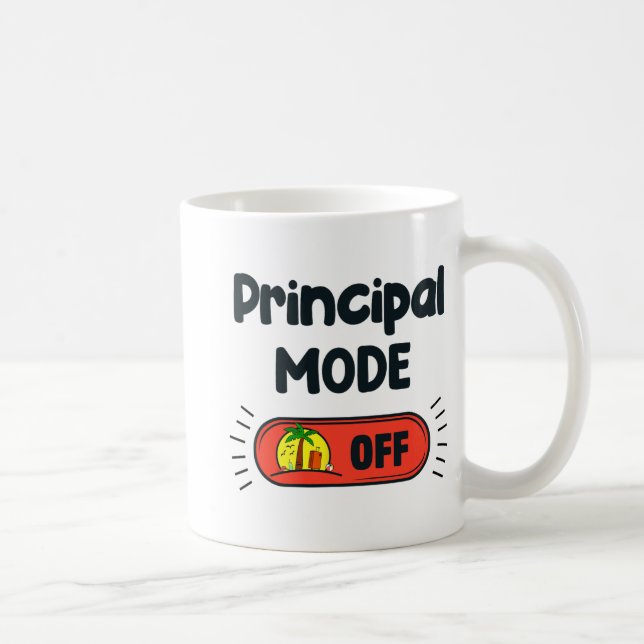 Mode Off Happy Last Day Of School Summer  Coffee Mug (Right)