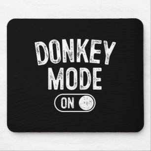 Mode On Costume Funny Farmer Gift Falm Animal Love Mouse Pad