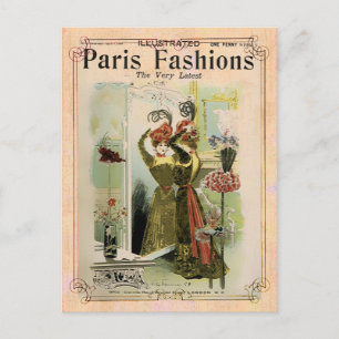 Mode Paris 2- Carte postale / Invitation / RSVP