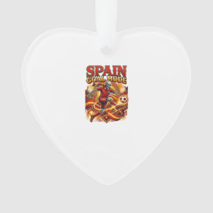 Mode squelette de but de l'Espagne Nations striker