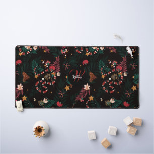 Mode & Unique Serpent Rouge Mélange Floral Noir