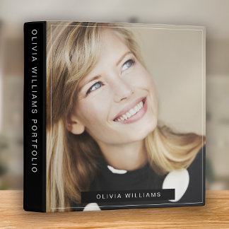 Model Actor 5 Photo Professional Portfolio Binder