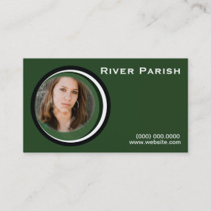 Model Actor Headshot Business Card