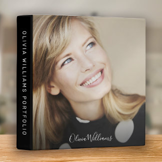 Model Actor Photo Professional Portfolio Binder