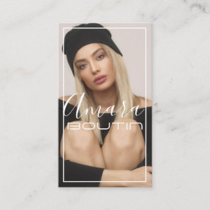 Model Actress Business Card