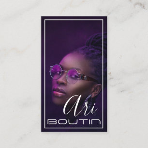 Model Actress Business Card