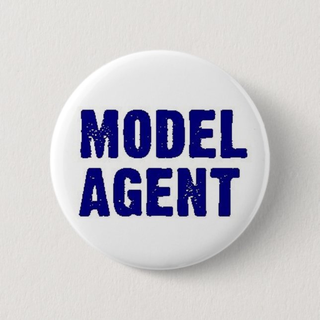Model Agent 2 Inch Round Button (Front)