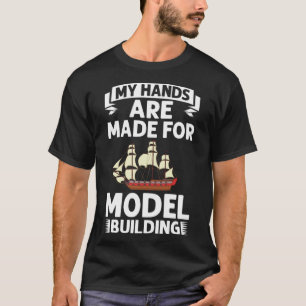 Model Building Cars Train Builder Kit Rocket Airpl T-Shirt