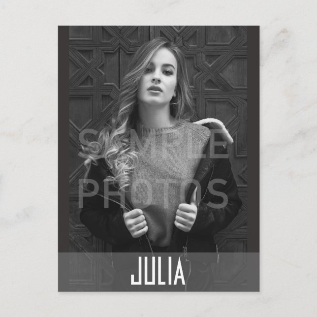 Model Cards Headshot Comp Template (Front)