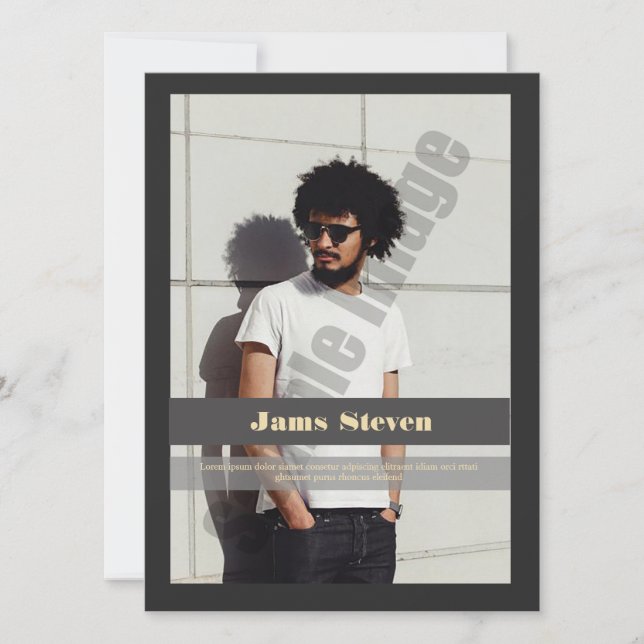 Model Comp Card (Front)