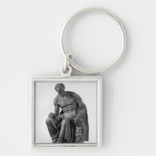 Model for a monument to Jean-Jacques Rousseau Keychain