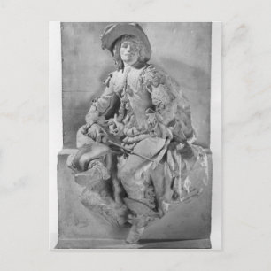 Model for the Monument to Alexandre Dumas Pere Postcard