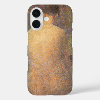 Model From Behind by Georges Seurat, Vintage Art iPhone 16 Case