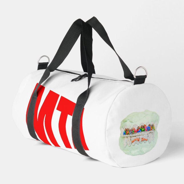 MODEL GRILLZ DUFFLE BAG (Left Corner)