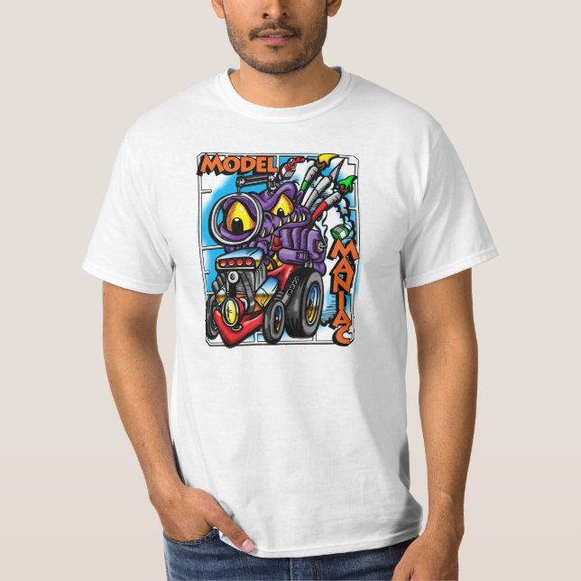 Model Maniac T-Shirt (Front)