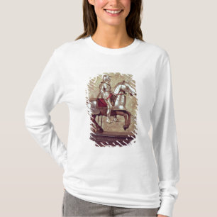 Model of a barded horse and rider, c.1640 T-Shirt