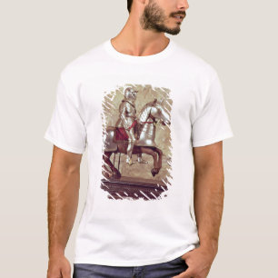 Model of a barded horse and rider, c.1640 T-Shirt