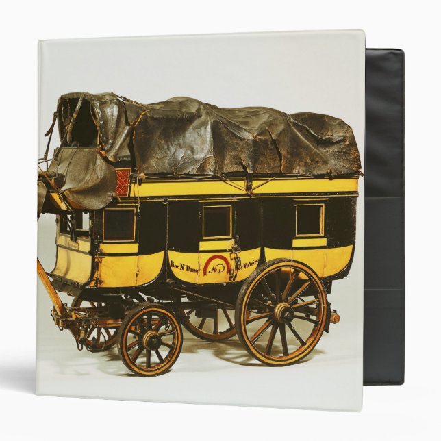 Model of a forty seat omnibus binder (Front/Inside)