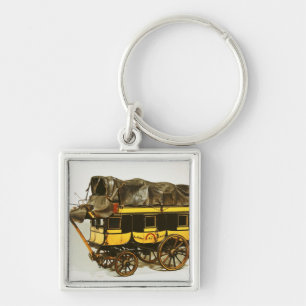 Model of a forty seat omnibus keychain